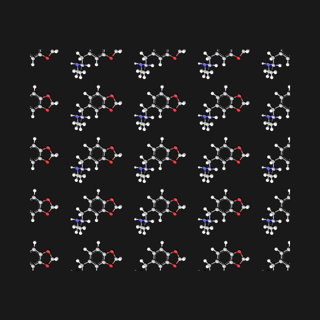 Ecstasy Molecule by ChemECool