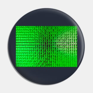 Binary Numbers, Computer Talk Pin