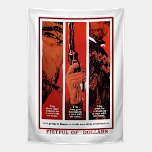 Classic Western Movie Poster - Fistful of Dollars Tapestry