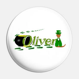 Happy Saint Patricks Day Oliver Pin