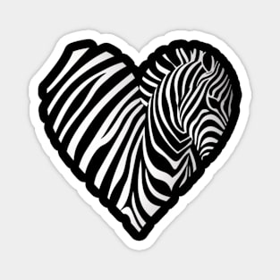 Zebra Kings of Kilimanjaro Magnet