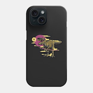 T-Rex Samurai Phone Case