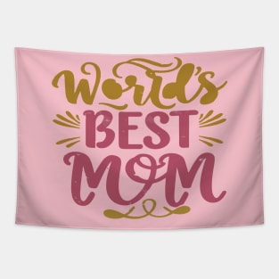 World's Best Mom Tapestry