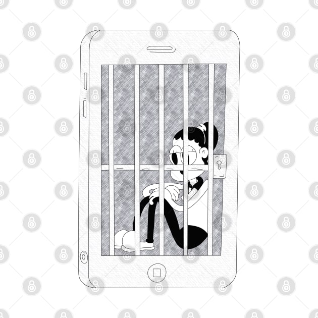 Prisoner in phone alone #2 by kanopa