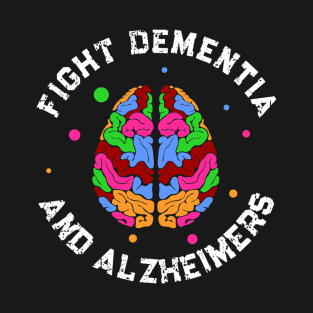 Support Alzheimer Awareness EndAlz Fight Alzheimers T-Shirt