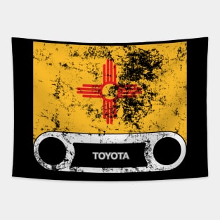 FJ40 Bezel NM Flag Tapestry