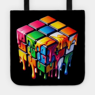 Melting Rubiks Cube Tote