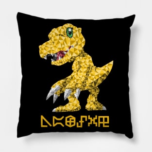 Polygon Agumon Pillow