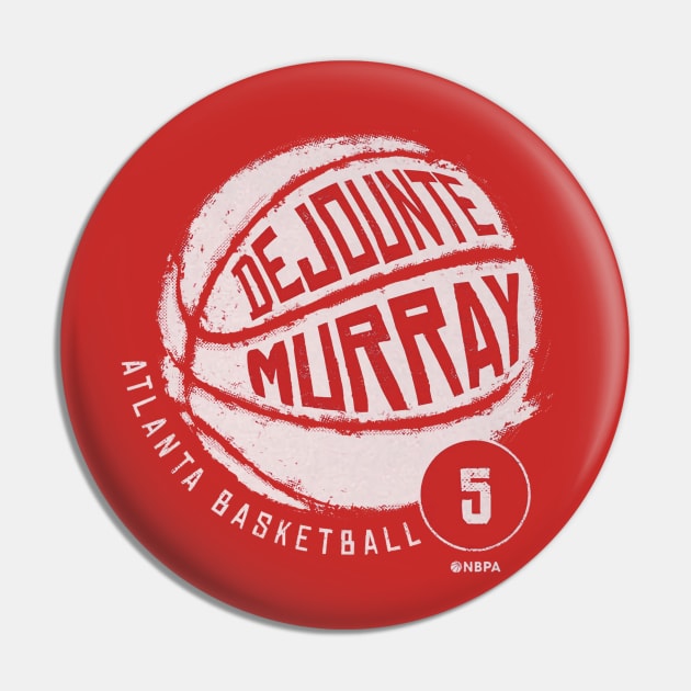 Dejounte Murray Atlanta Basketball Pin by TodosRigatSot