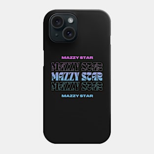 Mazzy Star // Typography Fan Art Design Phone Case