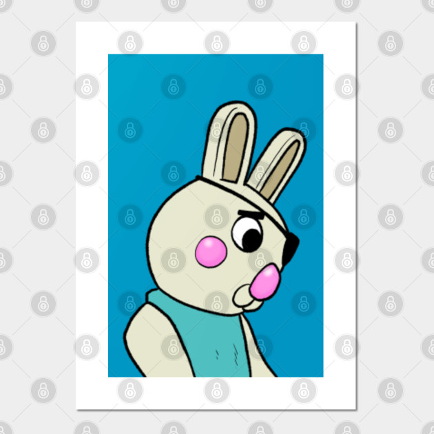 Bye Bye Bunny Piggy Posters And Art Prints Teepublic