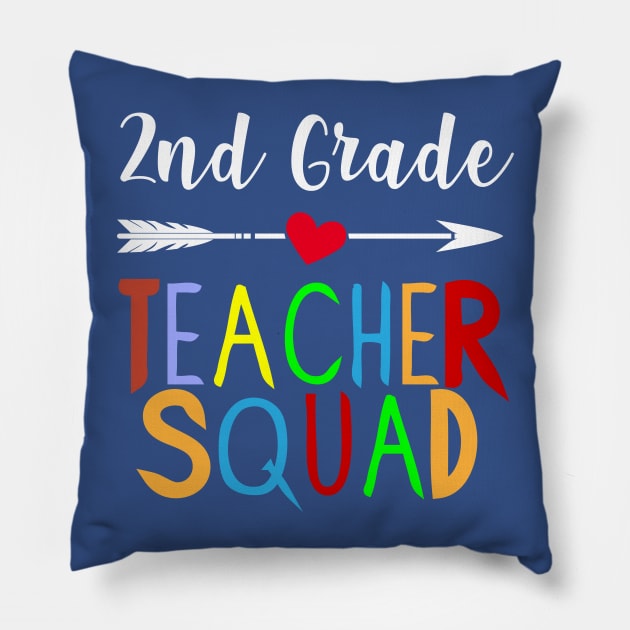 2nd Grade Teachers Gifts Pillow by MoodPalace