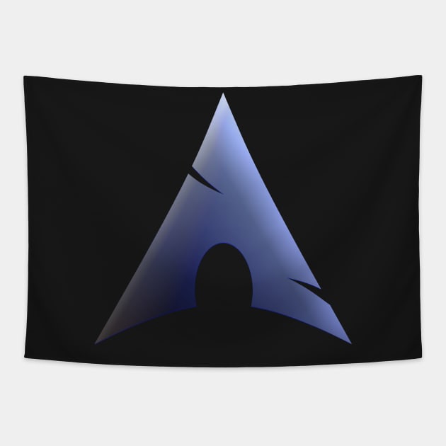 Arch Linux Logo Tapestry by MacJoris