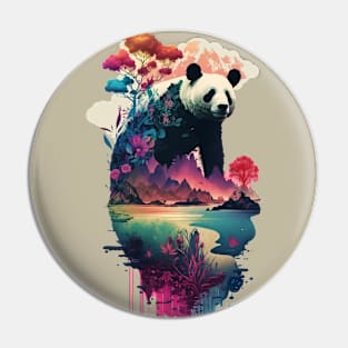 Panda Panda Pin