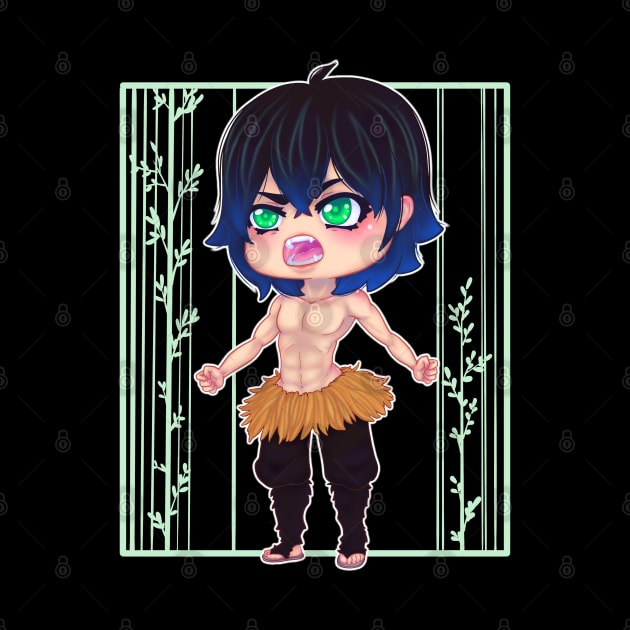 Chibi Inosuke by 3lue5tar.Fanart.Shop