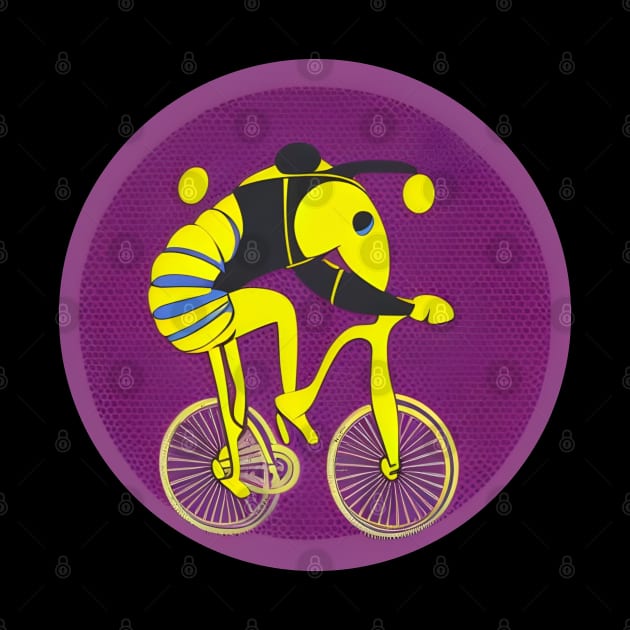bee on a bike by mdr design