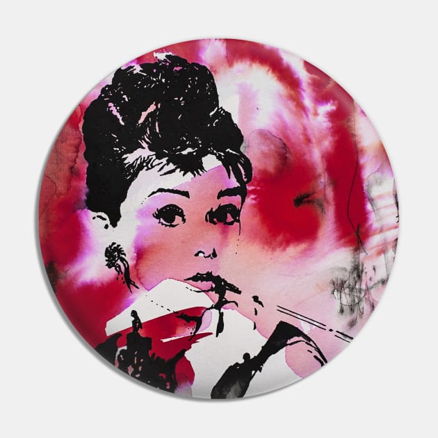 Audrey Pin by KissArt