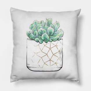 Topsy Turvy Succulent Pillow