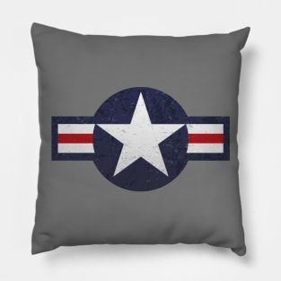 U.S. Military Aviation National Roundel Insignia Pillow