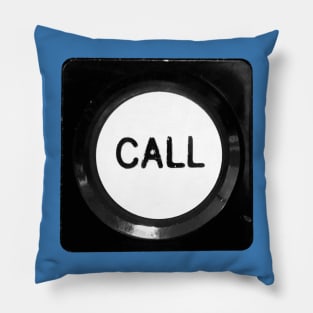 Retro Elevator Call Button, Press to Call Pillow