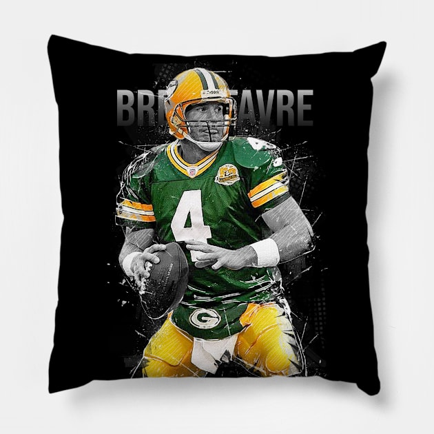 Brett Favre Pillow by Creativedy Stuff