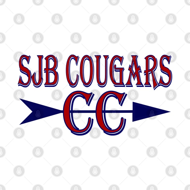 SJB Cougars Cross Country team logo by Woodys Designs