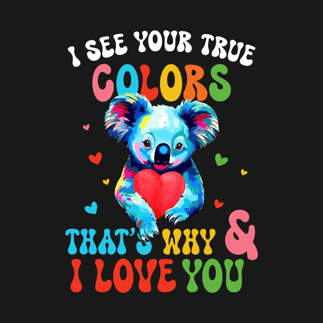 Cute Koala Bear Autism Awareness Autism Awareness Day by inksplashcreations