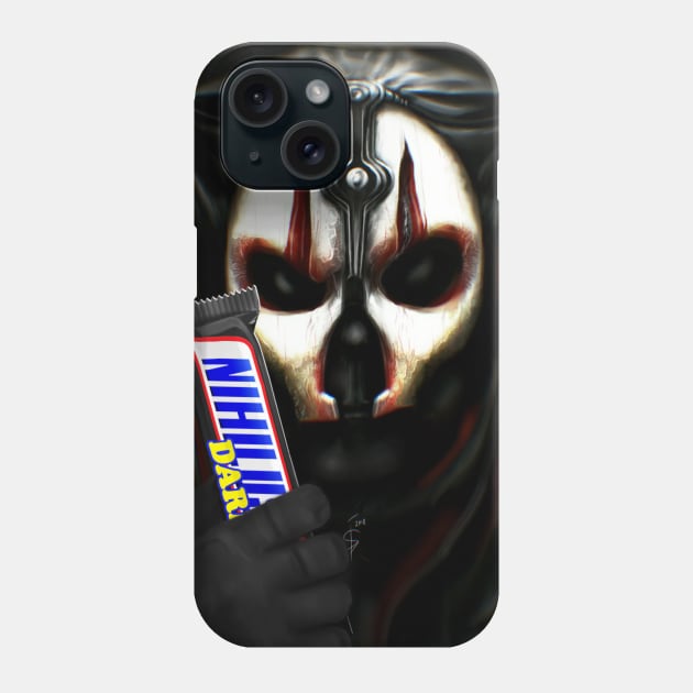 Lord of Hunger dark bar ver. Phone Case by @Isatonic