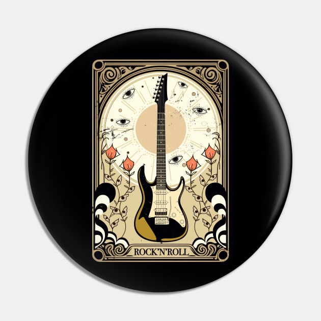 Psychedelic 70s oracle tarot card  rock and roll design Pin by PoeticTheory