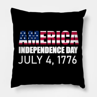 America Independence Day Pillow