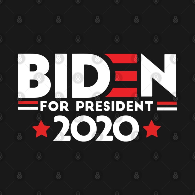 Biden For President 2020 by Rebrand