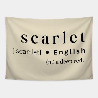 Scarlet Tapestry