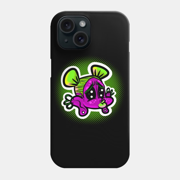Neon Girl Phone Case by Creative Sweatpants