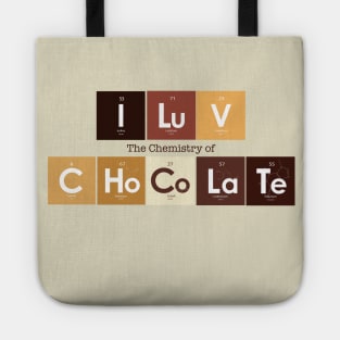 I Love Chocolate Chemistry Tote