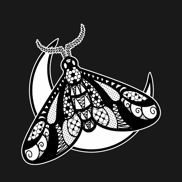 Moon Moth by cb-illustratie