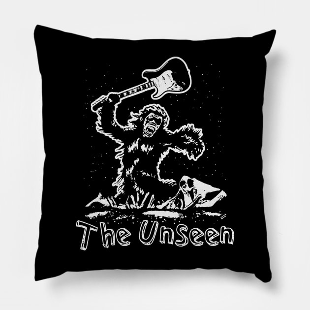 the unseen monster smash Pillow by calistoneug