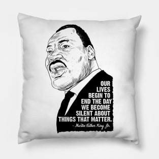 Martin Luther Quotes Pillow