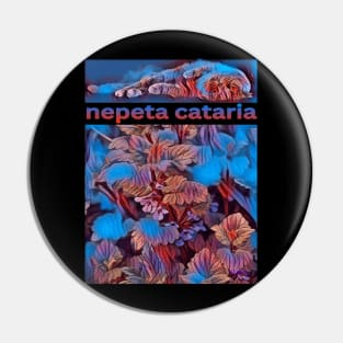 Cats on Catnip-psychedelic Pin