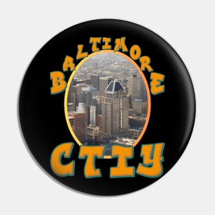 BALTIMORE CITY SKYLINE DESIGN Pin