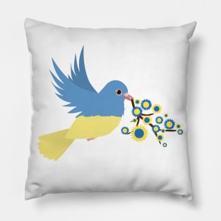 Peace for Ukraine Pillow