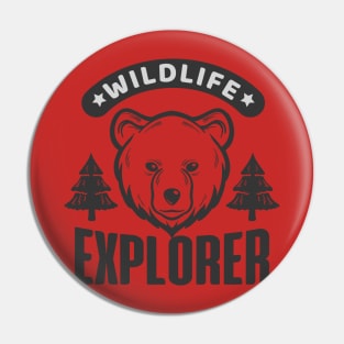 Wild Life Explorer Pin