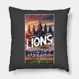 Detroit Lions Pillow