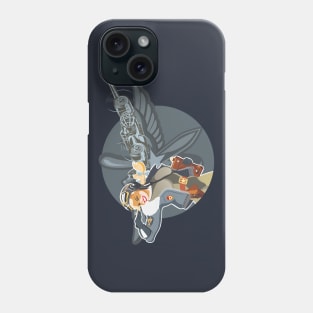 military retro pin-up Phone Case