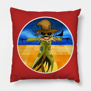 Spooky Scarecrow Pillow