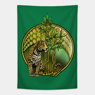 Jaguar Bamboo Tapestry