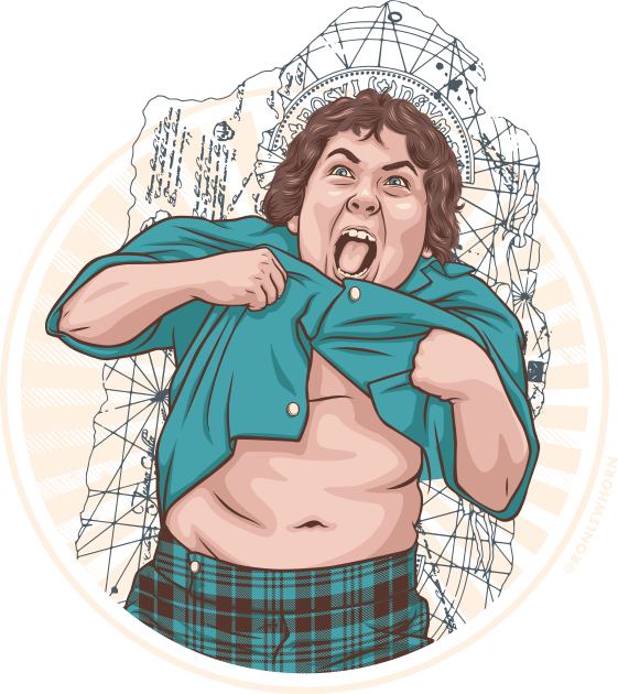 Truffle Shuffle Goonies Kids T-Shirt by Ronlewhorn Industries