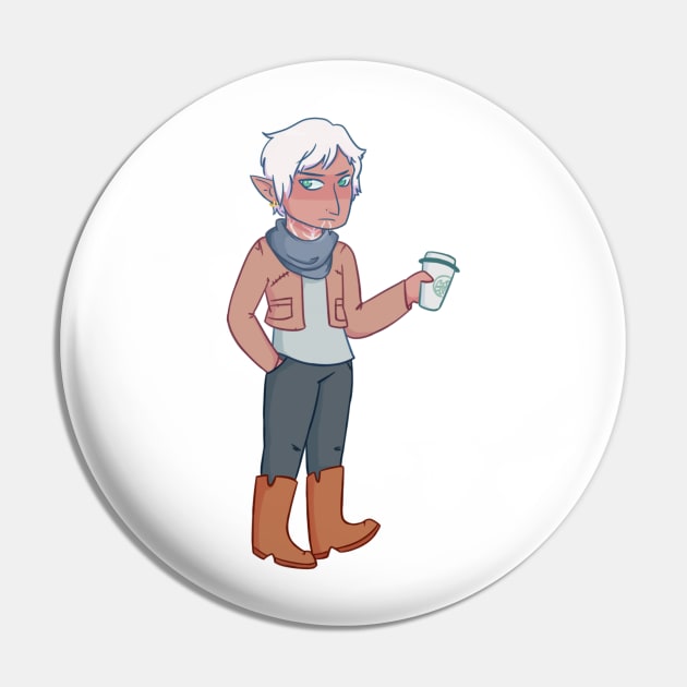 Fashion Fenris Pin by grandrelic