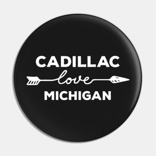 Cadillac Michigan Lover Pin