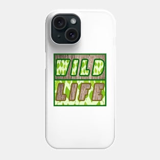 wildlife - Leaves & Bark. Phone Case