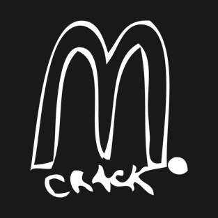 Crack Doodle White T-Shirt